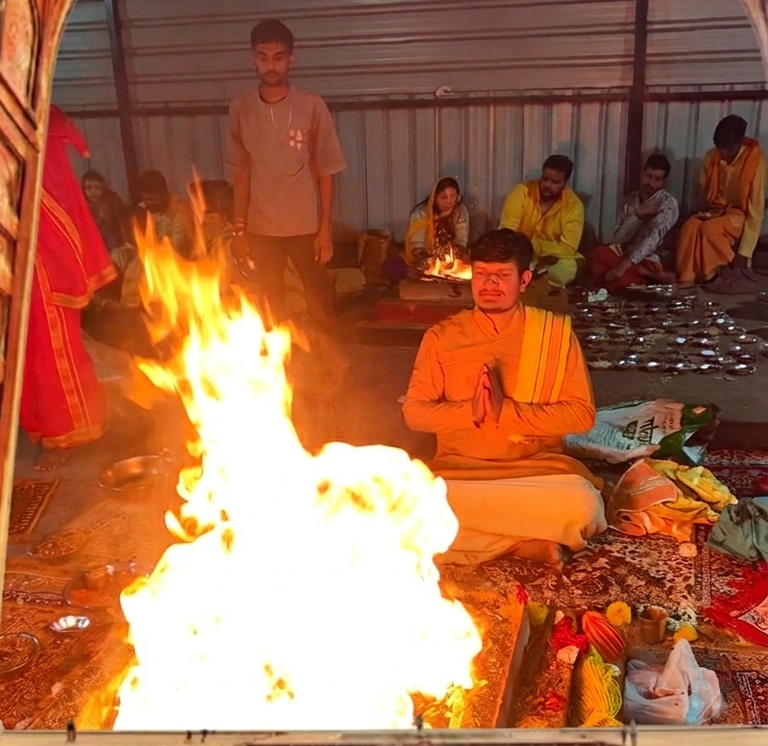 Baglamukhi Hawan ritual
